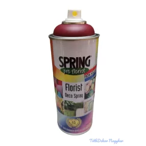   Virágfesték SPRING 400 ml dekorációs fújós festék spray - Burgundy Red / Burgundi