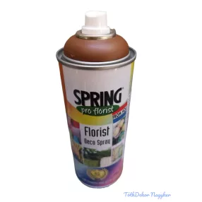   Virágfesték SPRING 400 ml dekorációs fújós festék spray - Rust Brown / Rozsda Barna