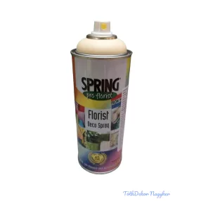   Virágfesték SPRING 400 ml dekorációs fújós festék spray - Champagne / Pezsgő