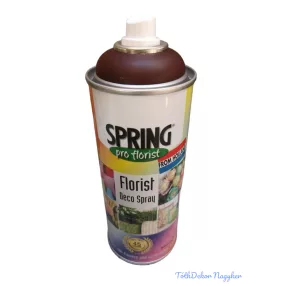   Virágfesték SPRING 400 ml dekorációs fújós festék spray - Medium Brown / Közép Barna