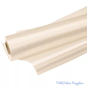 Szatén tekercs 23cm x 10m - Ekrü