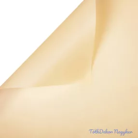 Egyszínű matt fólia ív 58x58cm 20db/cs - Ekrü