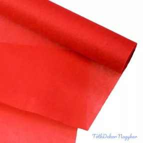 Vetex csomagoló dekoranyag 50cm x 8m - Piros