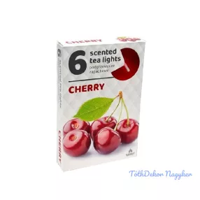 Illatos teamécses 6db/csomag - Cherry