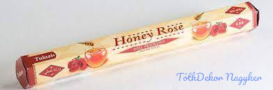 Tulasi hexa 20szál/doboz füstölő - Honey Rose / Méz és Rózsa