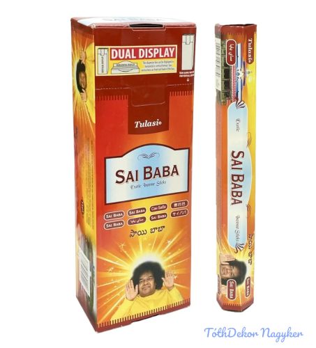 Tulasi hexa 20szál/doboz füstölő - Sai Baba
