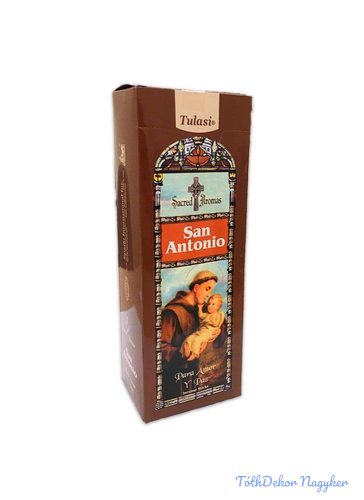 Tulasi hexa 20szál/doboz füstölő - Saint Antonio / Szent Antal