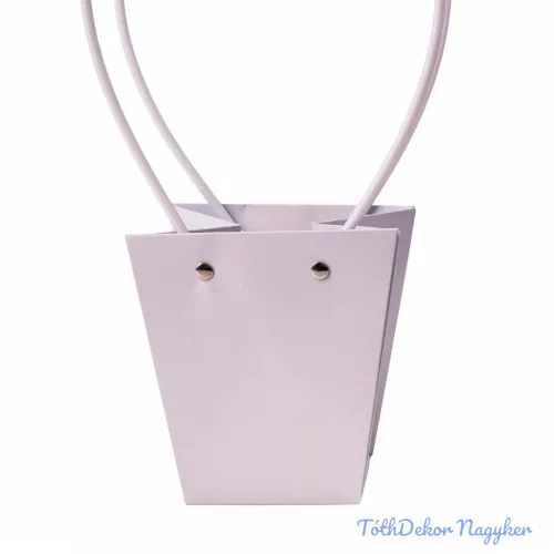 Virágtáska 12x8x12,5cm - Világos levendula