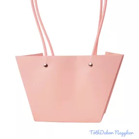 Virágtáska 20x12x12cm - Púder bézs