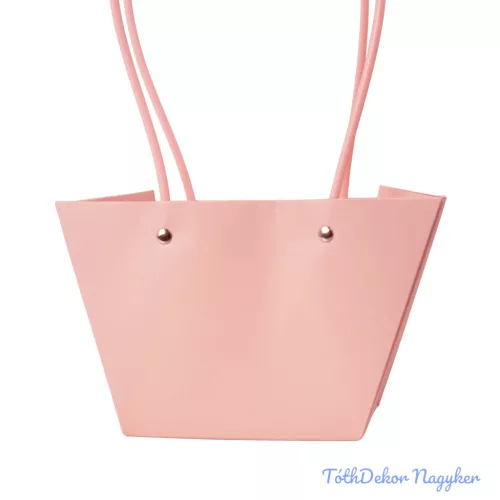 Virágtáska 20x12x12cm - Púder bézs