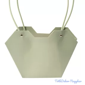 Virágtáska 23,5x12,5x3,5cm - Vintage zöld