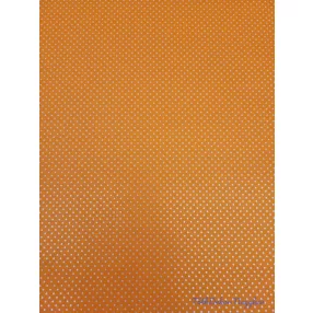   Vízhatlan mintás ív 70x100cm - Pici Pöttyös - Narancssárga