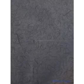 Vízhatlan mintás ív 70x100cm - Tollmintás - Fekete