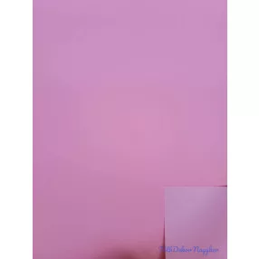   Vízhatlan mintás ív 70x100cm - Kétoldalas - Rózsaszín-Púder Rózsaszín