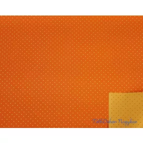   Vízhatlan mintás ív 70x100cm - Pöttyös Kétoldalú - Narancssárga-Napsárga