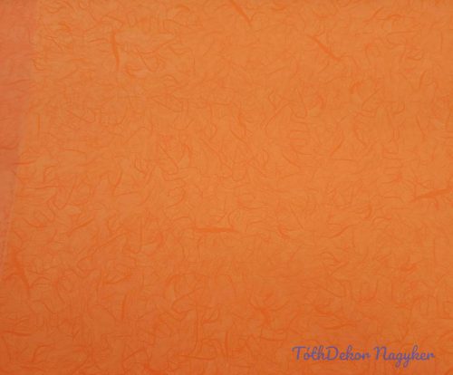 Vízhatlan mintás ív 70x100cm - Tollmintás - Narancs