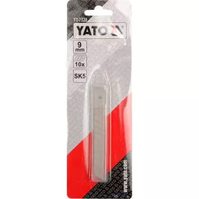 YATO Törhető penge 9 mm 10db/tubus
