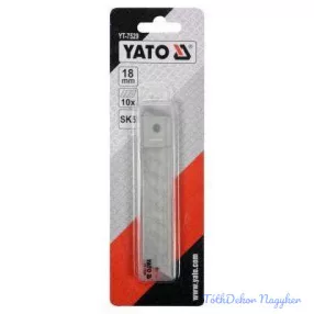 YATO Törhető penge 18mm 10db/csomag