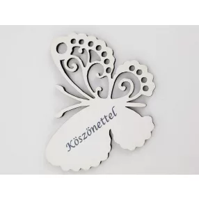 Szeretettel, köszönettel táblácskák